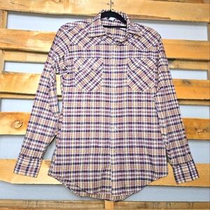 Vintage Levis Plaid Shirt - Multicolor Size:S
